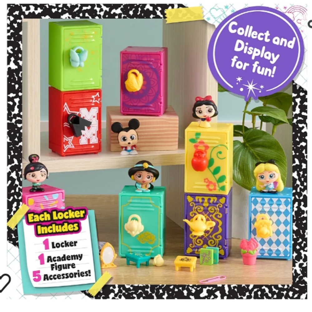 🎁DISNEY DOORABLES🎁 ACADEMY SURPRISE LOCKER🎀